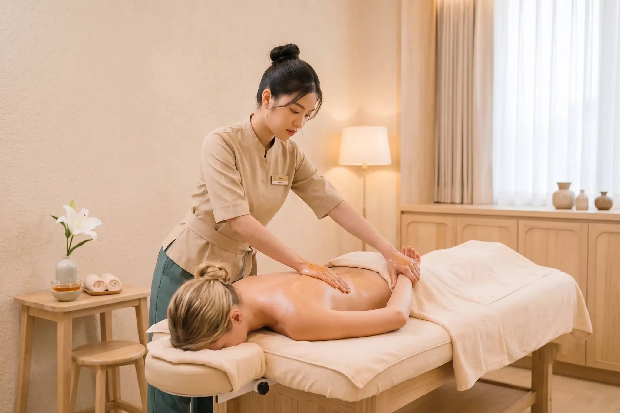 Thai massage and spa at Happy Hotel